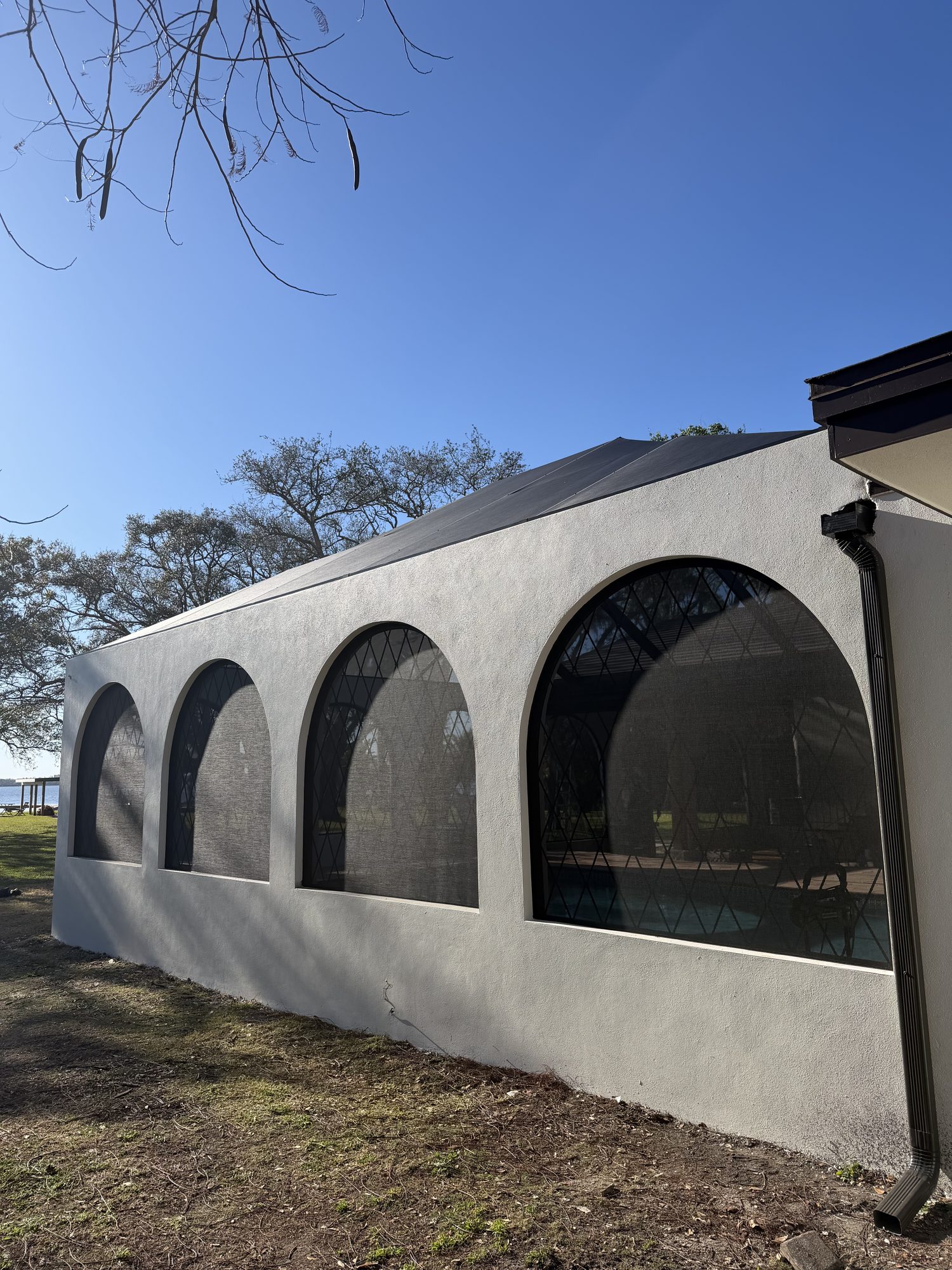 Arched Lanai Enclosure