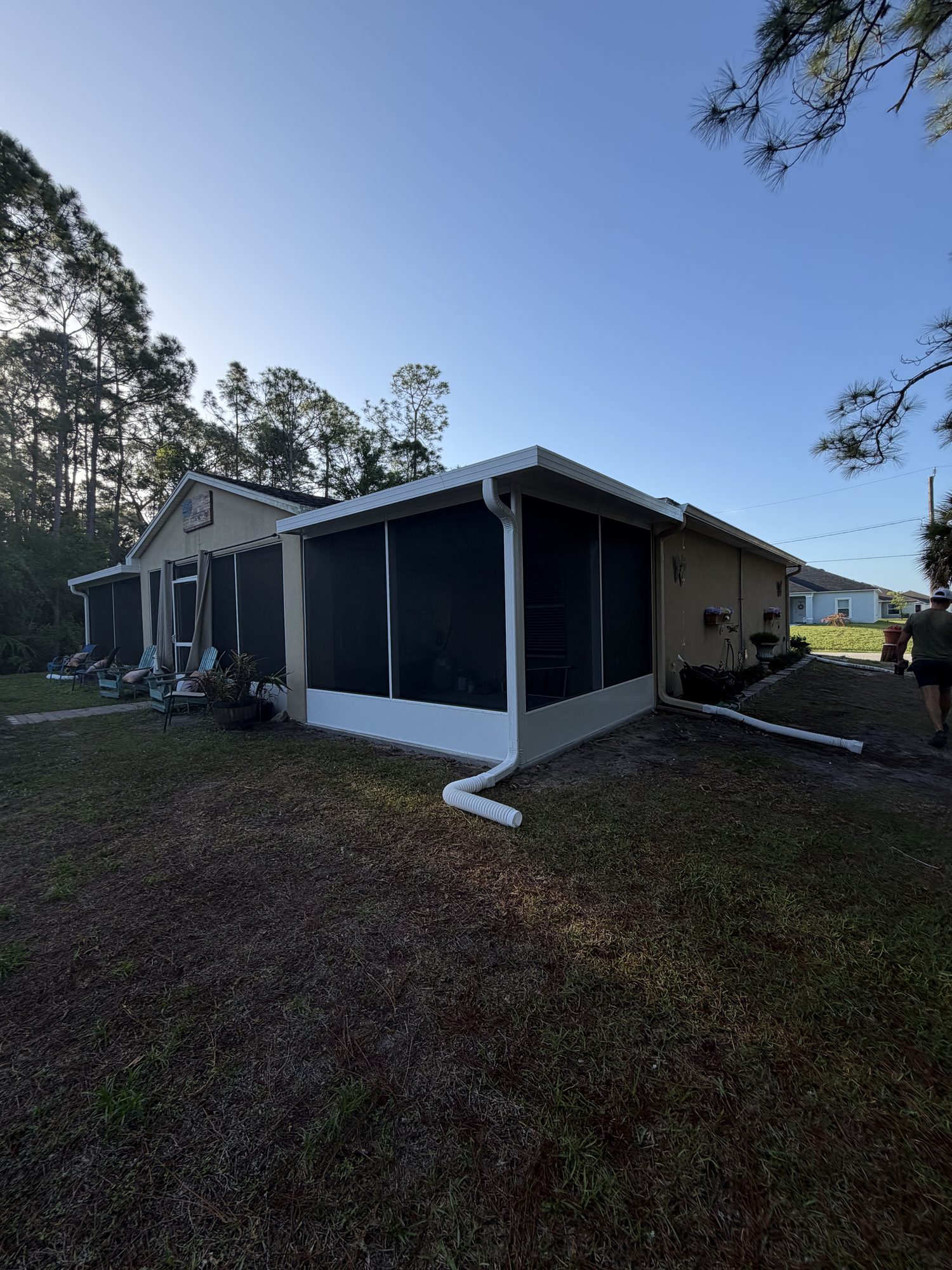 Rear Patio Enclosure