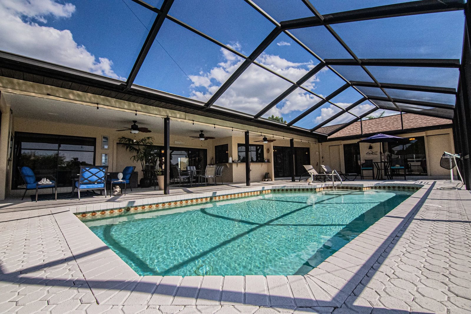 Covered Lanai Pool Retreat